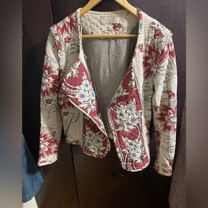 Vintage cotton motorcycle style jacket